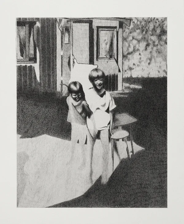 I Saw You In A Big Dream, 2015 Pencil on paper 20 x 15 cm