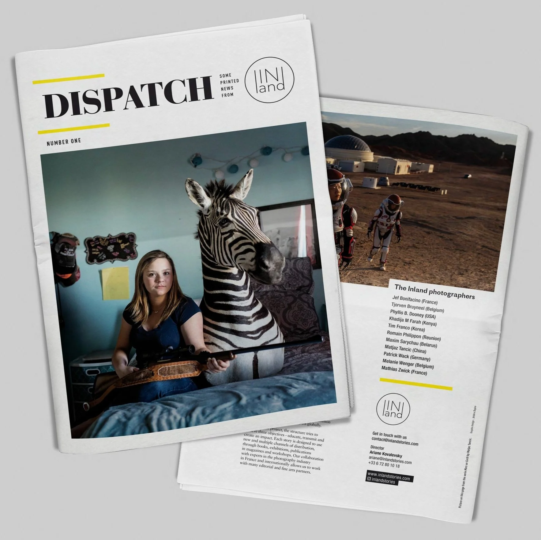 DISPATCH number one | Inland news on paper