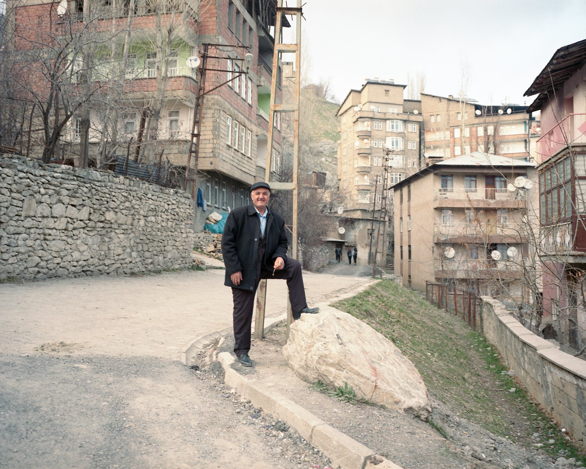  Man in Hakkâri city, Hakkâri, Turkey. 