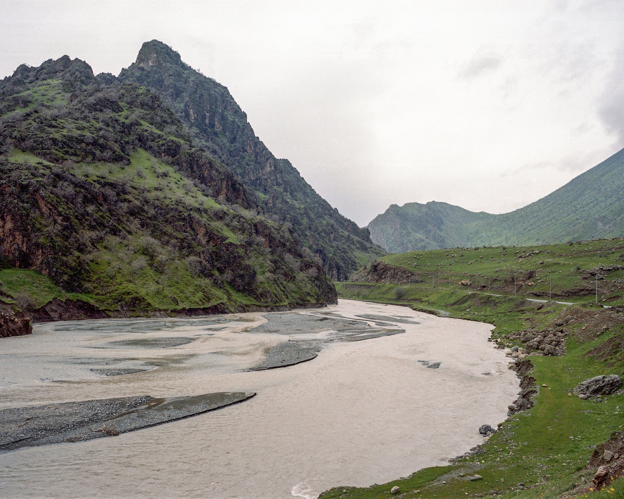  Rawanduz River, a key tributary of Greater Zab. Soran, Iraq. 