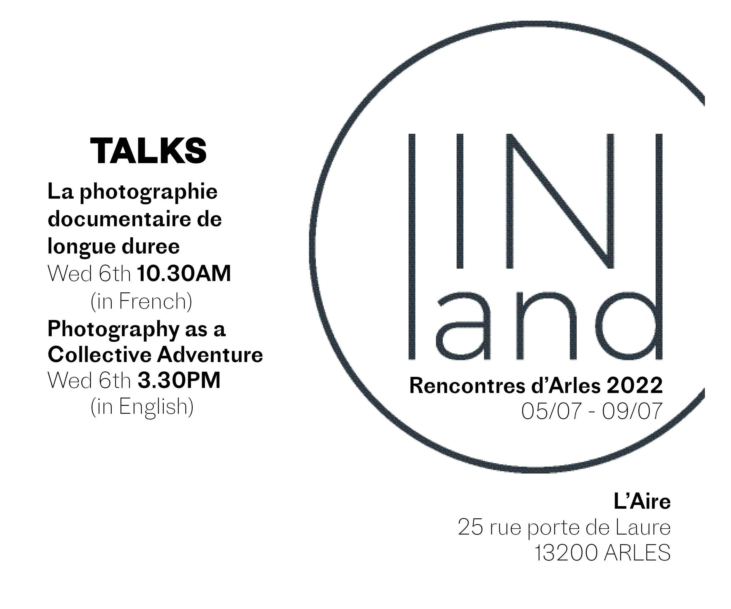 Our Talks in the Inland Lab / Arles
