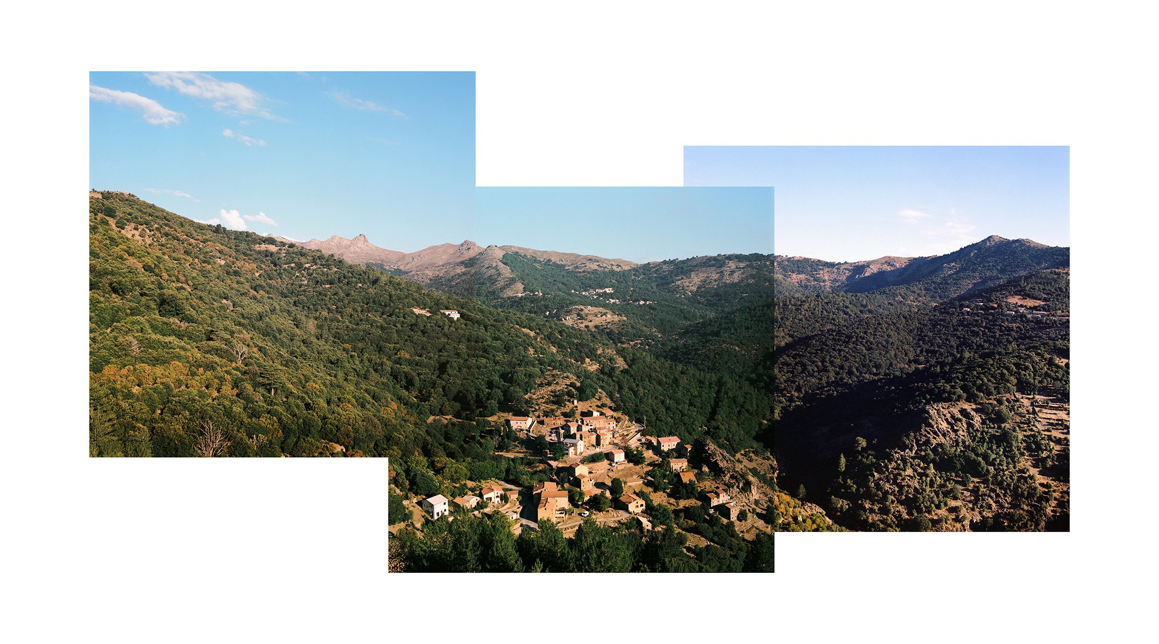  Mausoléo, commune la moins densément peuplée de la région Corse. 