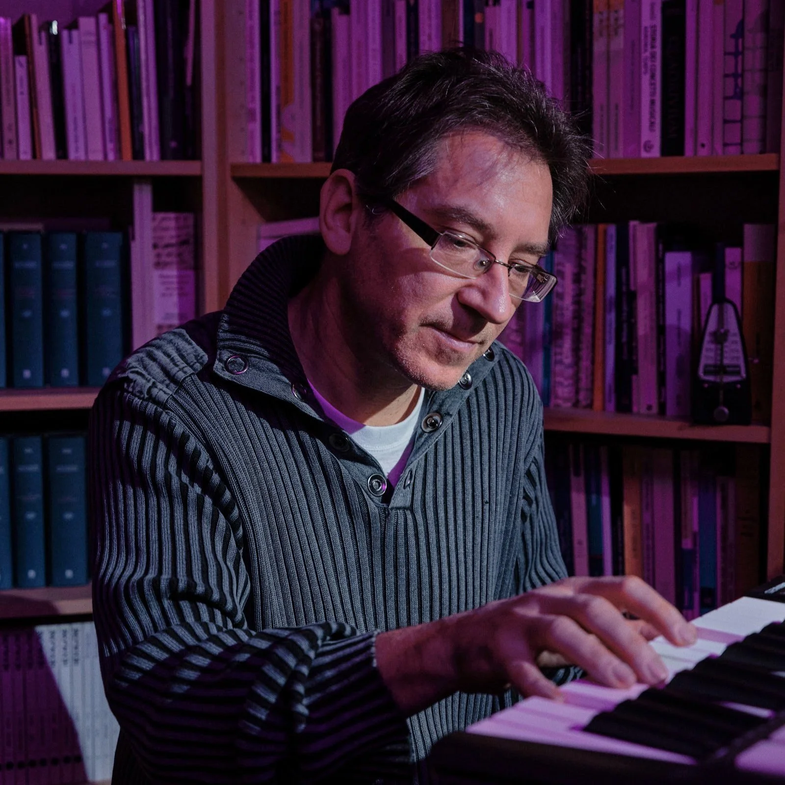 Portrait of researcher Moreno Andreatta | Mathias Zwick