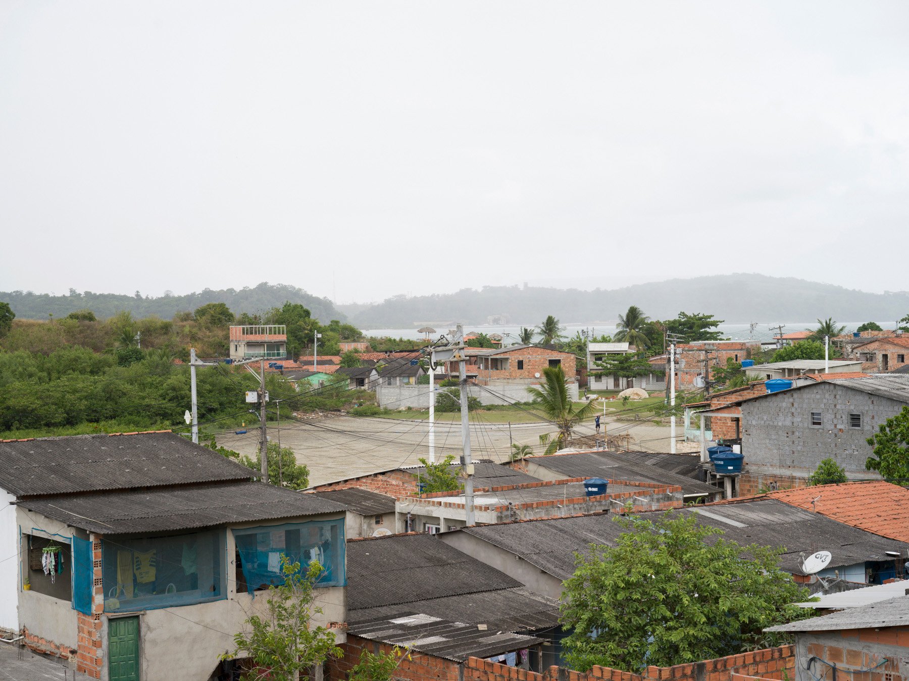  Ilha de Maré., Bahia, 2021. A view of the community of Bananeira, one of the communities belonging to the Quilombo of Ilha de Maré. The Quilombos are Brazilian settlement founded by people of African origin; most of the founders of these communities