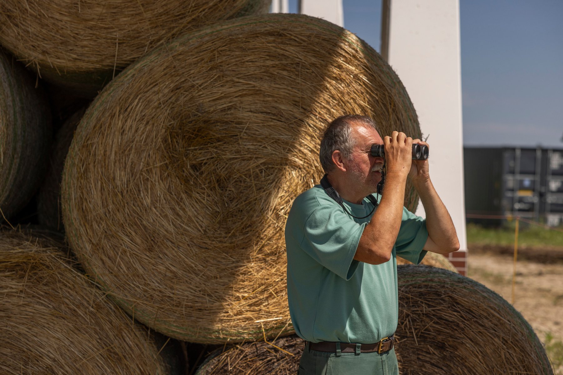  HUNGARY. August 2024. Letenye, Balaton-Felvidék National Park. András Lelkes, a park ranger, plays a vital role in monitoring the park’s ecosystems, preserving natural and cultural heritage, and collaborating with local communities to ensure that pa