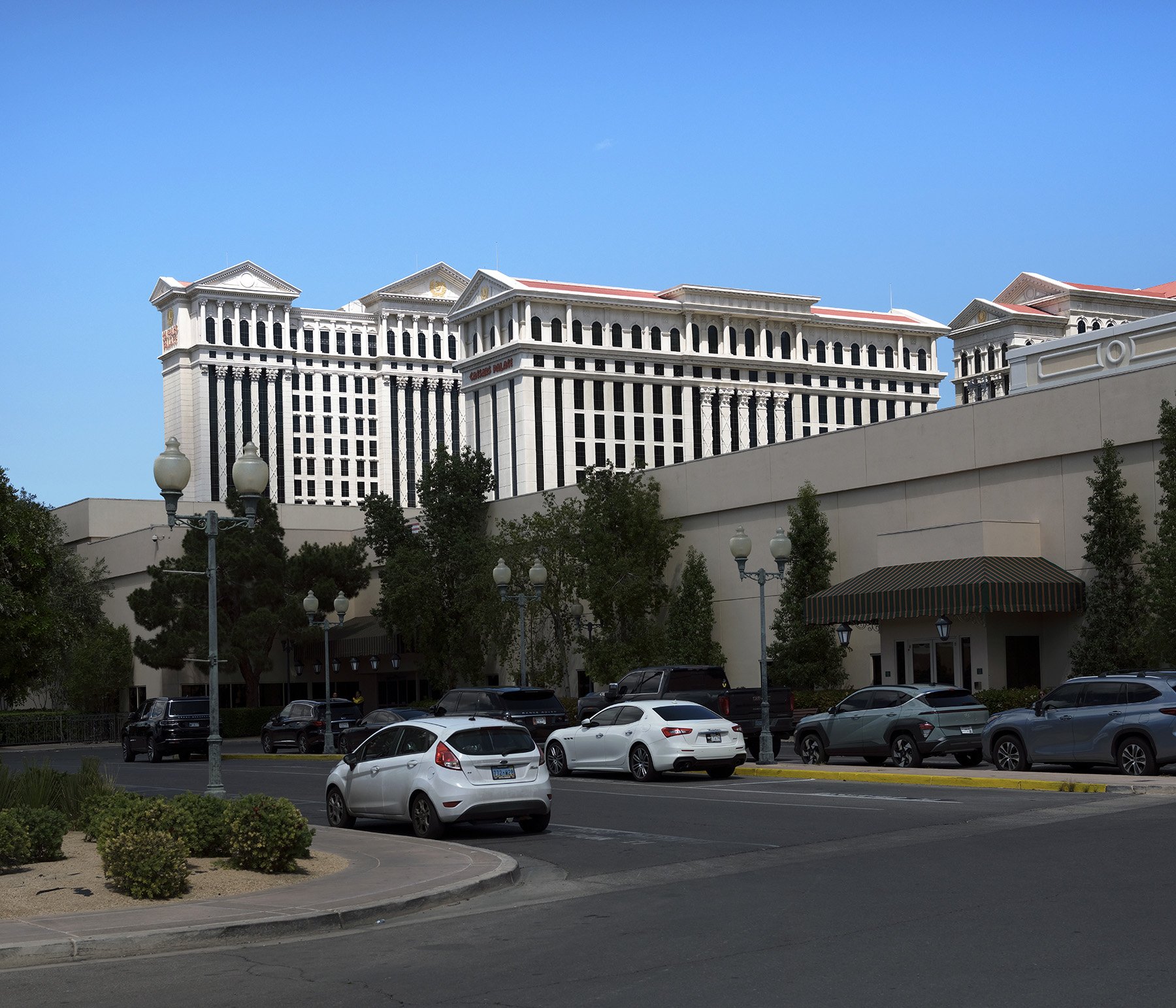 Palatium Romanum. 2 500 years old. Caesars Palace, Las Vegas, Nevada, USA - 09/2024