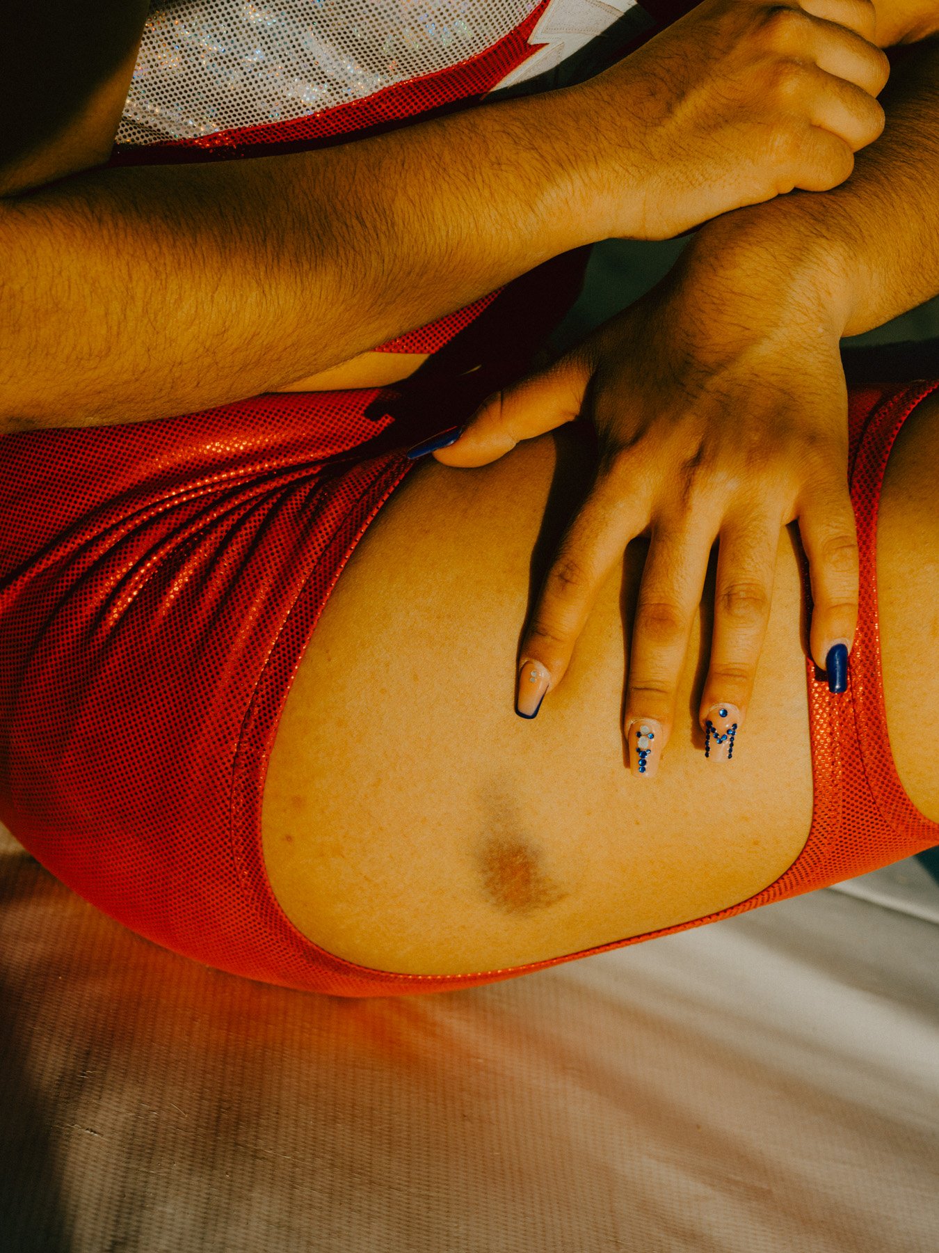 Sayuri walked away from her last fight with just a bruise. Lucha libre is physically demanding and full of risky stunts. Serious injuries are common — and in rare cases, fights have even ended in death.