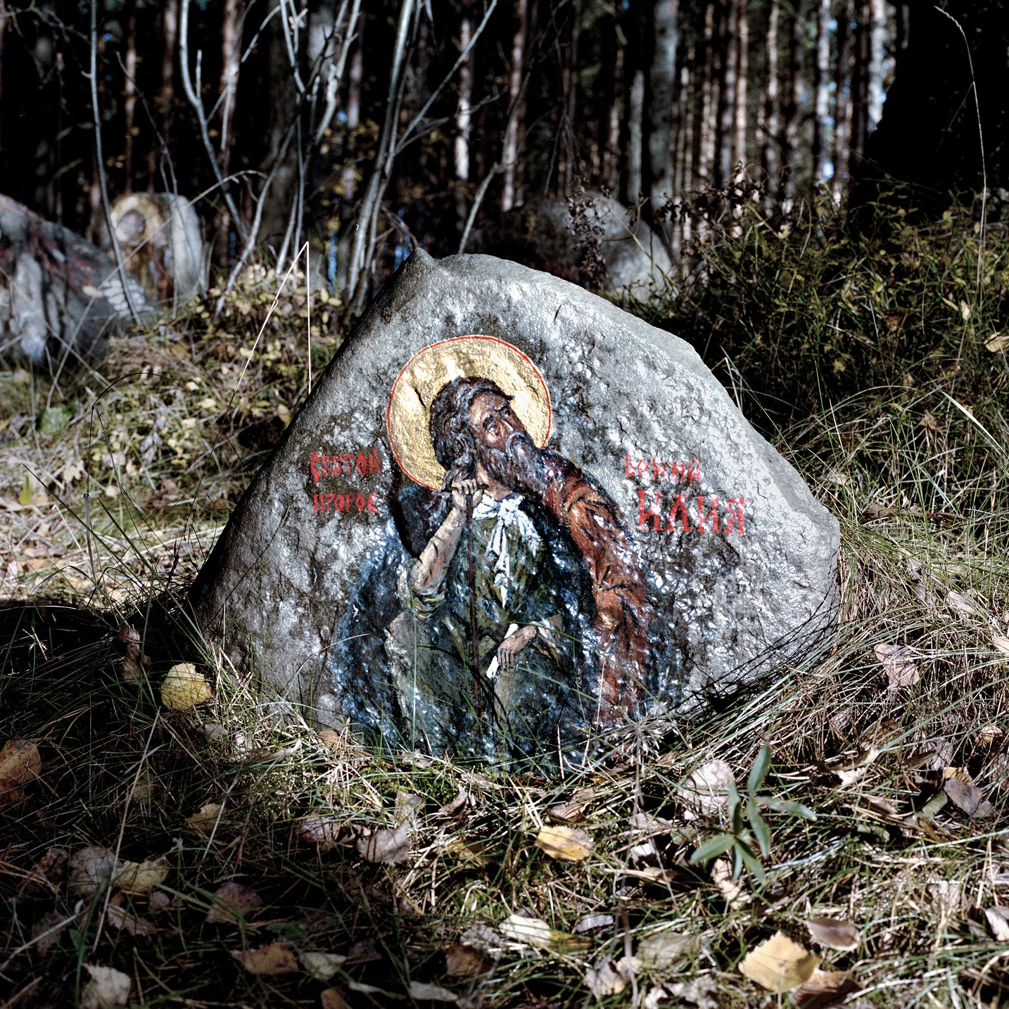  Cemetery of soviet mass executions of Kurapaty near Minsk. (1937) 