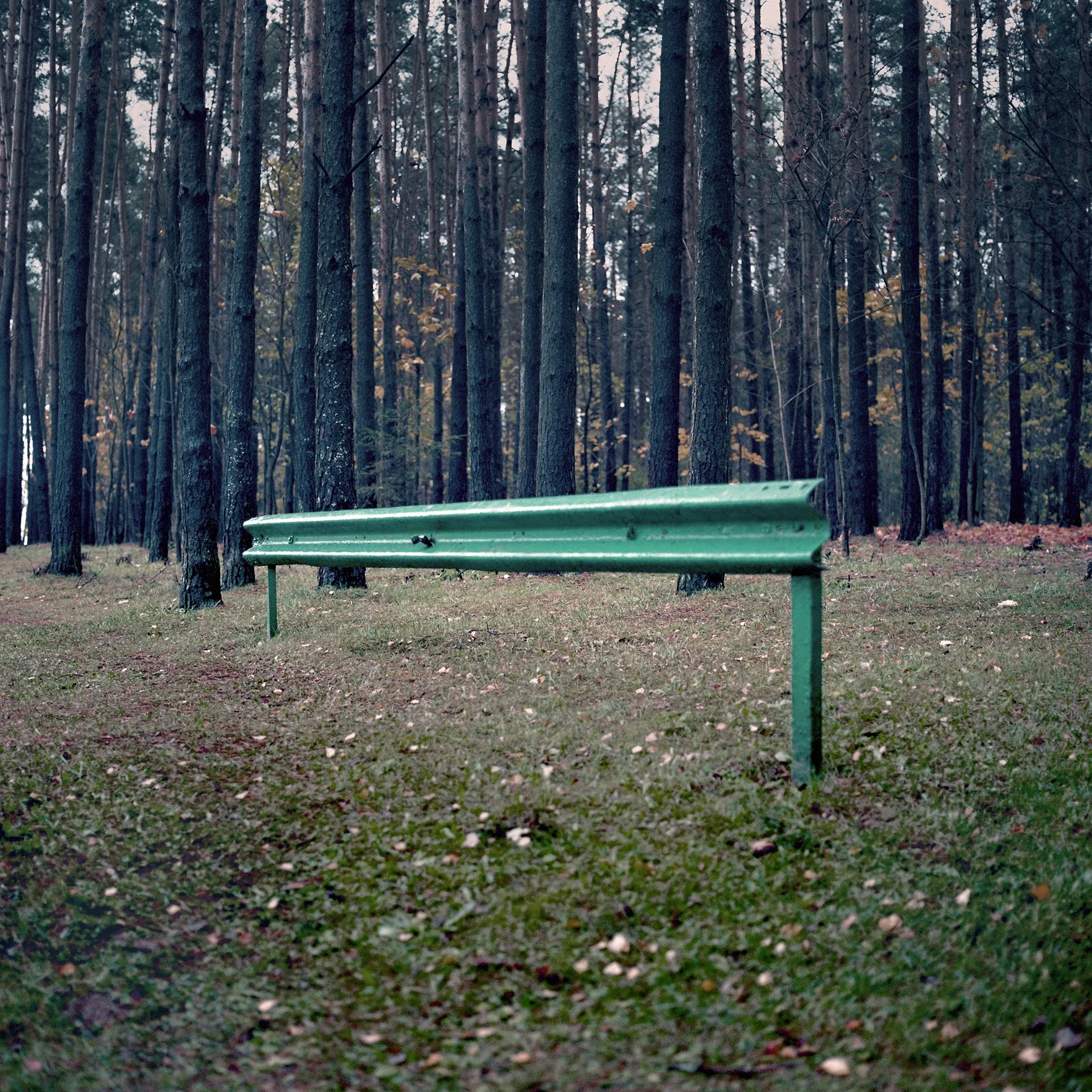  Along the Minsk ring road near the cemetery of soviet mass executions of Kurapaty. 