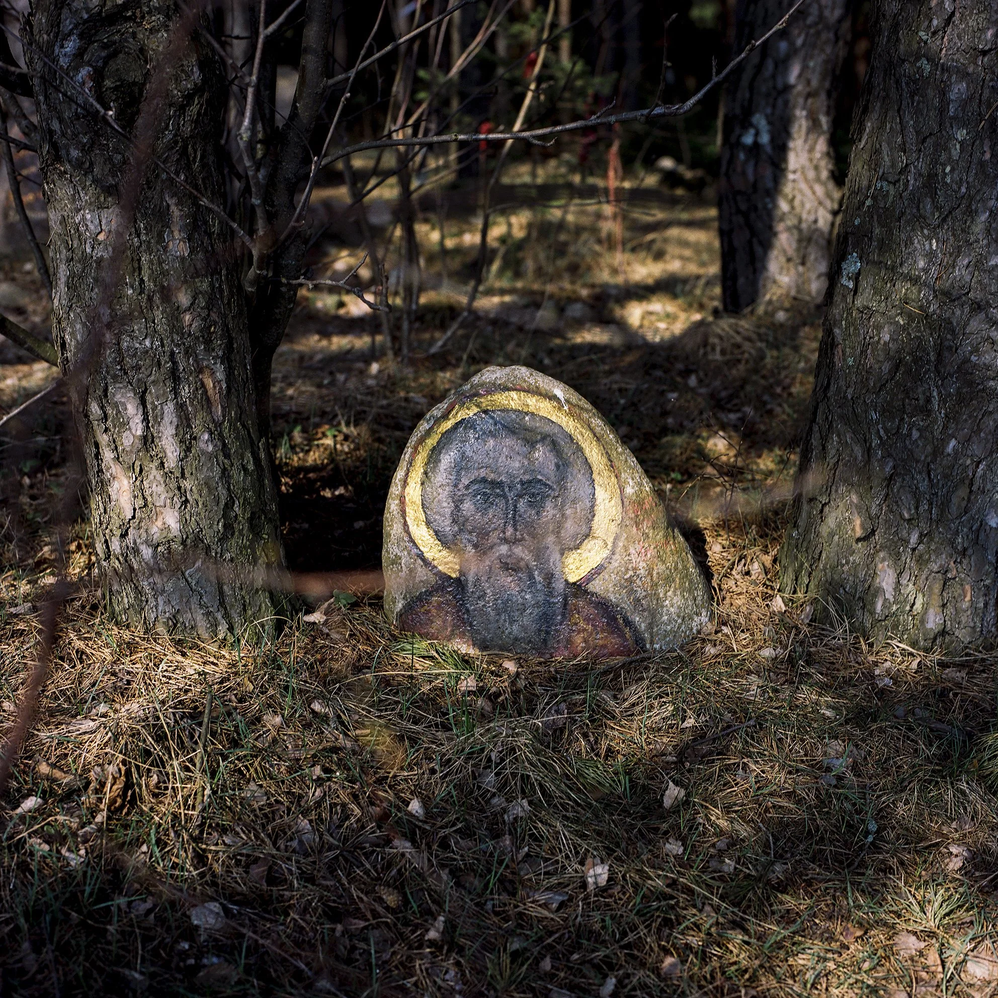  Cemetery of soviet mass executions of Kurapaty near Minsk. (1937) 
