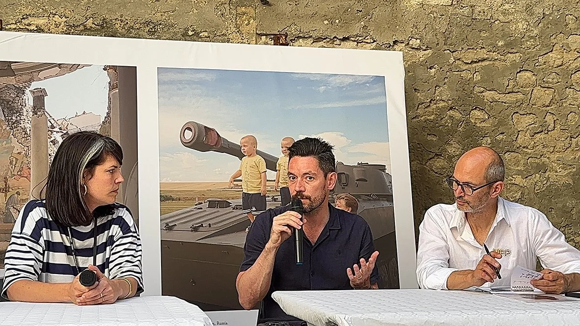 'Azov Horizons' exhibition at La Commanderie Sainte Luce, Arles | Patrick Wack
