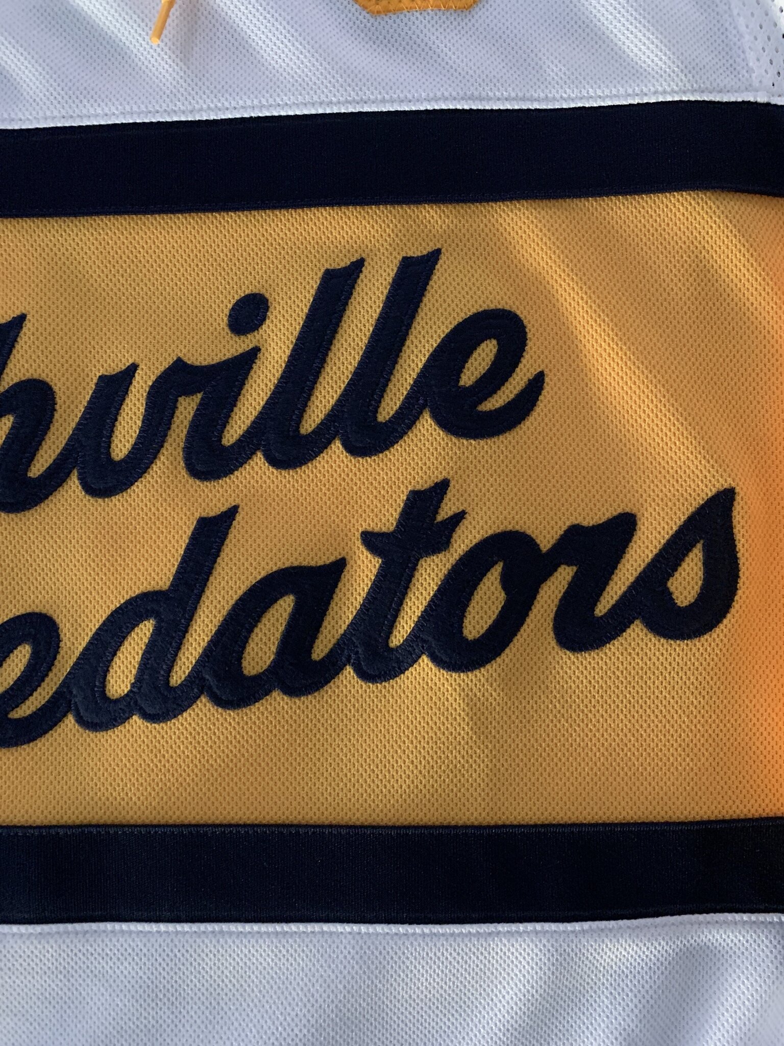 Nashville Predators Winter Classic Jerseys: Made in Canada (on-ice) vs.  adidas adizero — Desert Hockey Threads