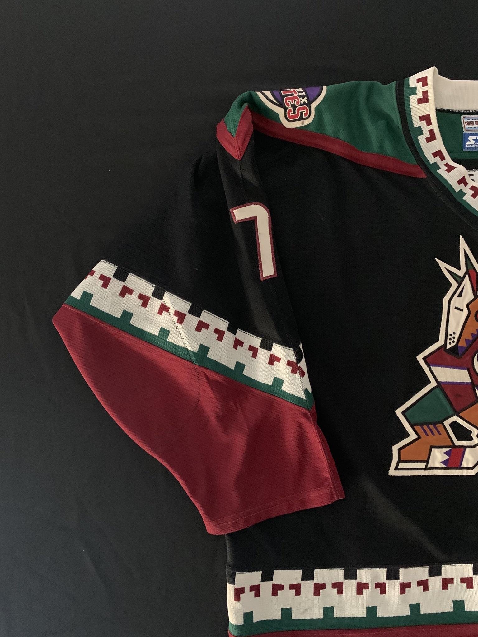 STARTER, Shirts, Phoenix Arizona Coyotes Jersey National Hockey League  Retro Vintage Kachina