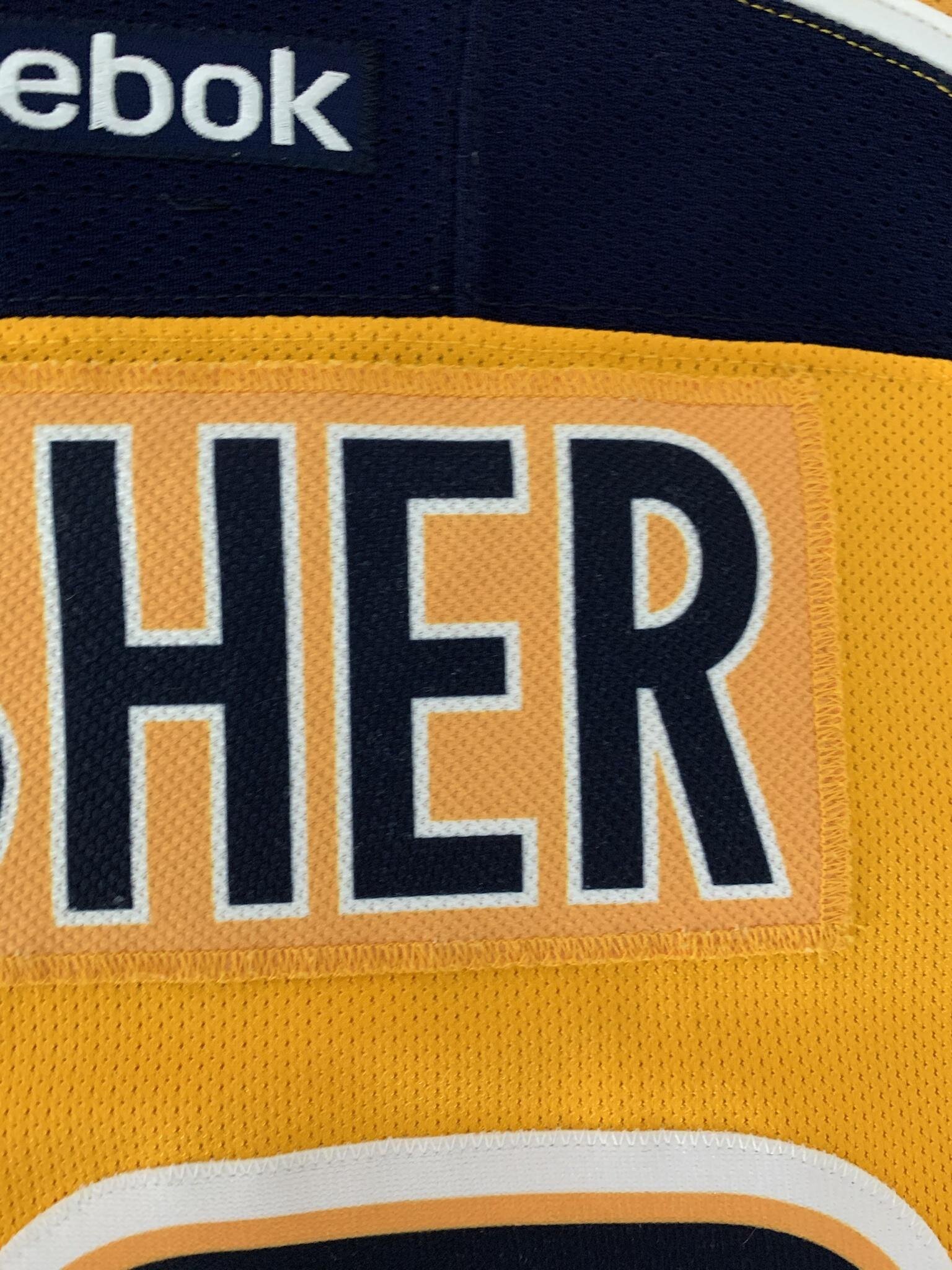 Mike Fisher 2016-2017 Nashville Predators Gold Set 1 Game Worn Jersey —  Desert Hockey Threads