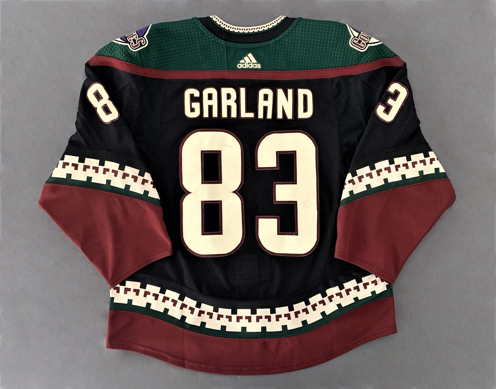 SIGNED CONNOR GARLAND ADIDAS JERSEY