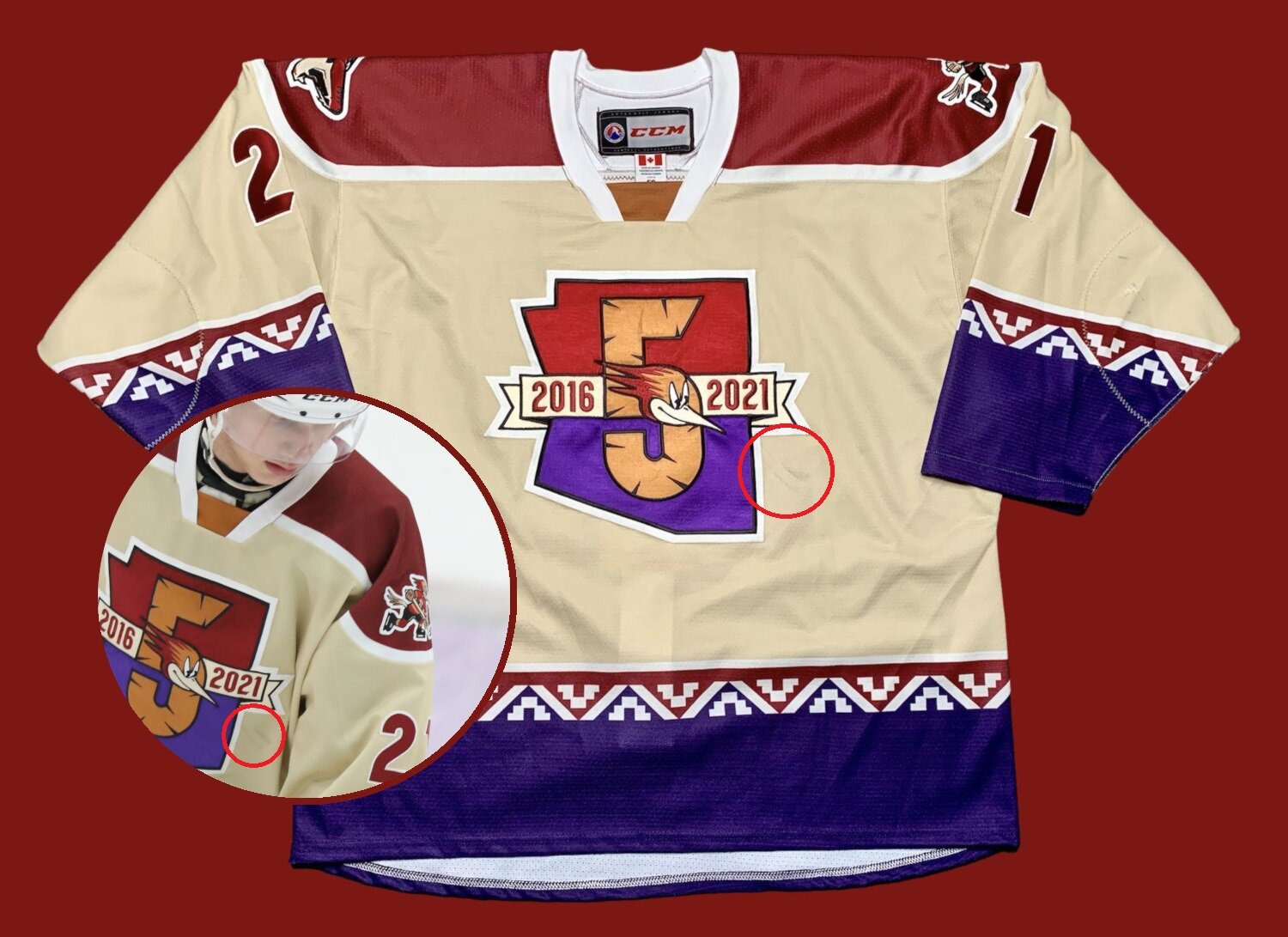 Tucson Roadrunners reveal Coyotes-inspired third jerseys as their official  third jersey