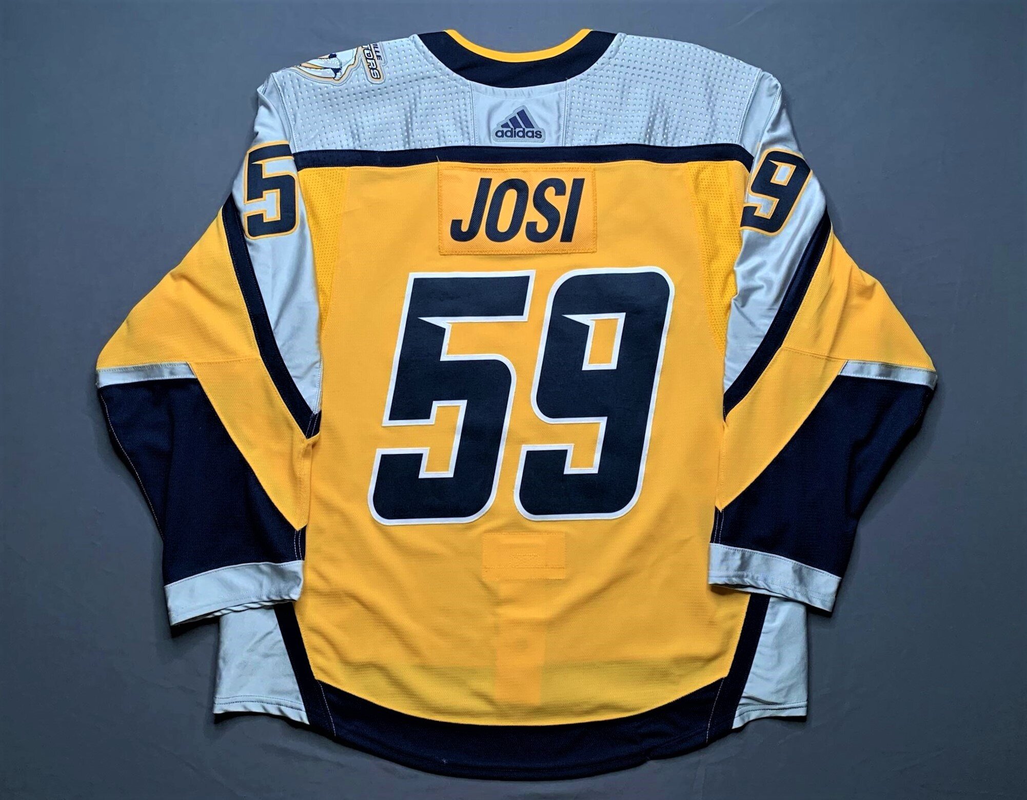 Roman Josi Signed Autographed Nashville Predators Jersey Stanley Cup JSA