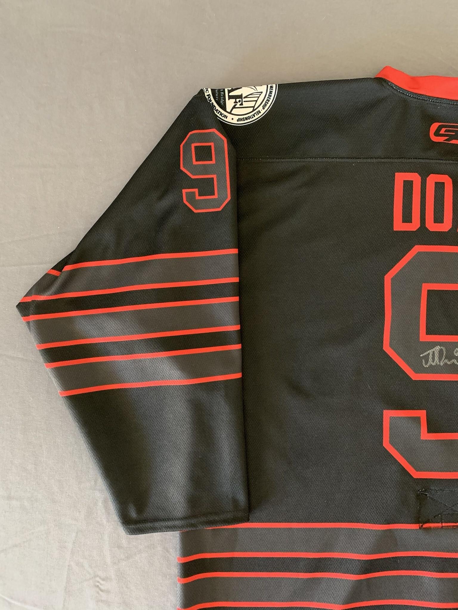 Josh Doan 2020-2021 Chicago Steel Blackout Set Game Worn Jersey