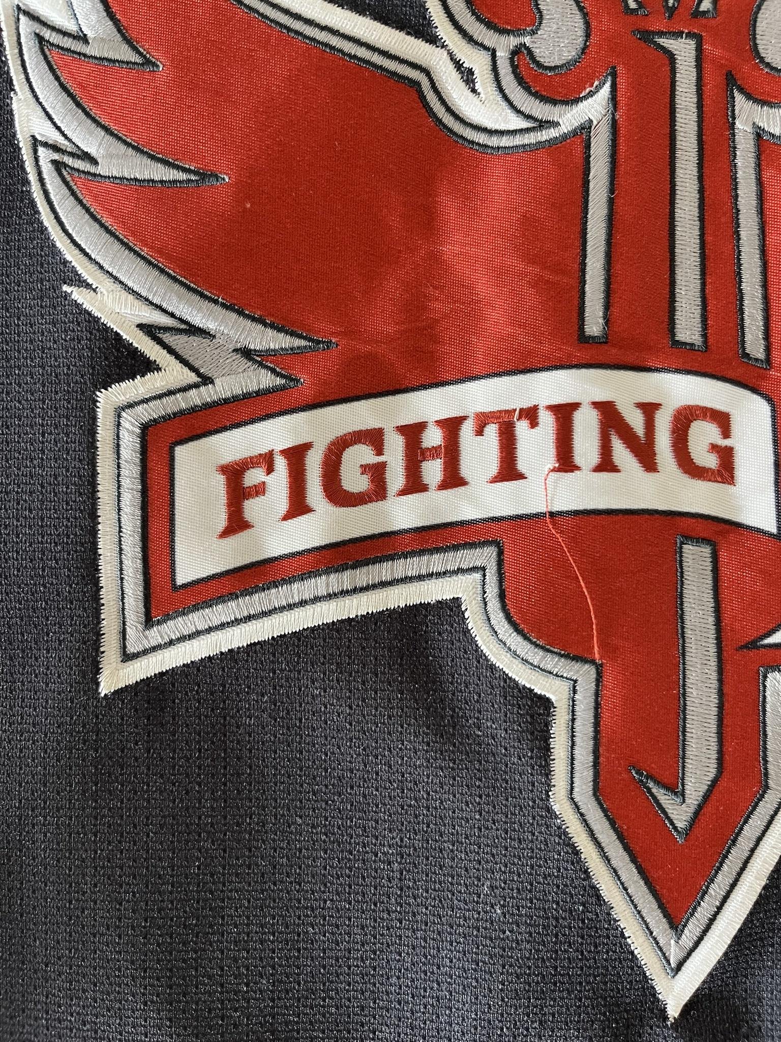 Jaxon Castor 2016-2017 Dubuque Fighting Saints DYHA Night Game Worn Jersey  — Desert Hockey Threads