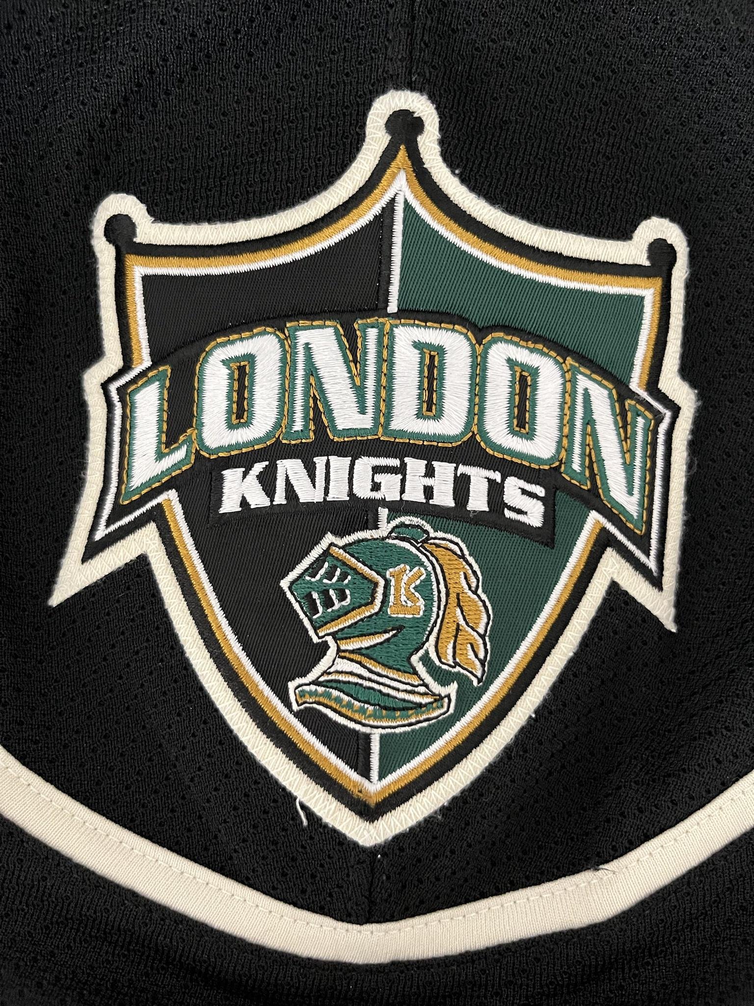 Mail Day] Connor McMichael Spider Knight London Knights alternate game  worn jersey : r/hockeyjerseys