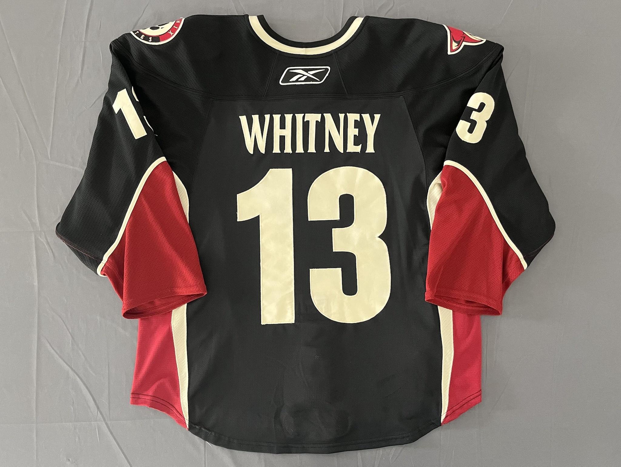 Ray Whitney 2010-2011 Phoenix Coyotes Alternate Set Game Worn Jersey —  Desert Hockey Threads