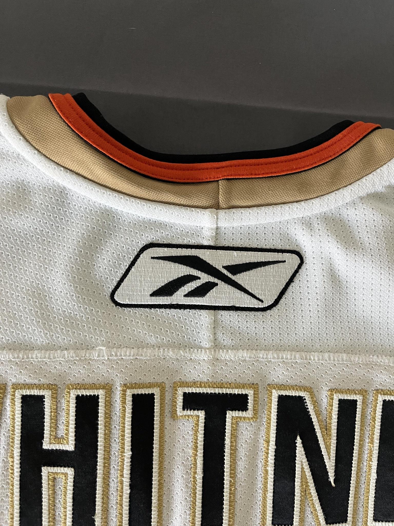 2009-10 Ryan Whitney Game Worn Jersey! His first jersey with the Oilers. :  r/hockeyjerseys