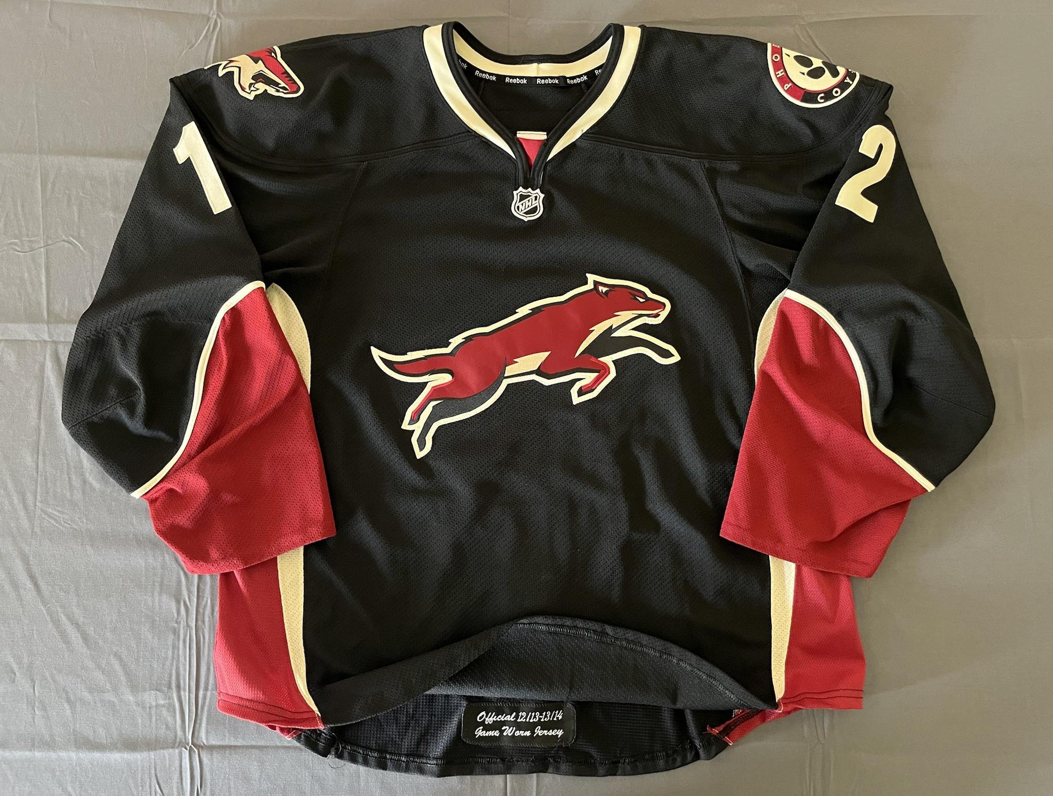 Mail Day] - Paul Bissonnette Phoenix Coyotes alternate game worn jersey (6  fights) : r/hockeyjerseys