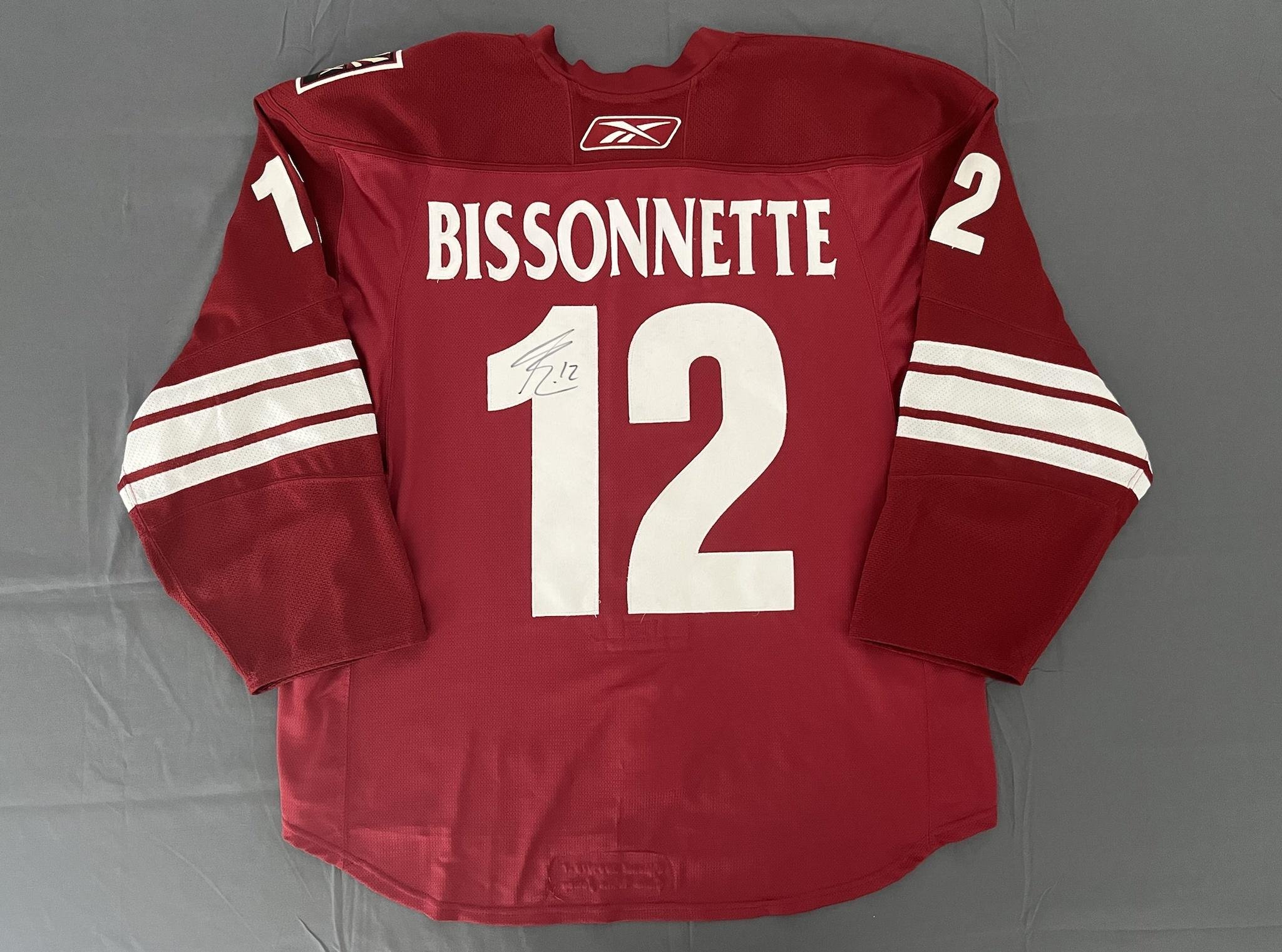 Men's Arizona Coyotes Paul Bissonnette Fanatics Branded Black Authentic  Stack Retired Player Nickname & Number T-Shirt