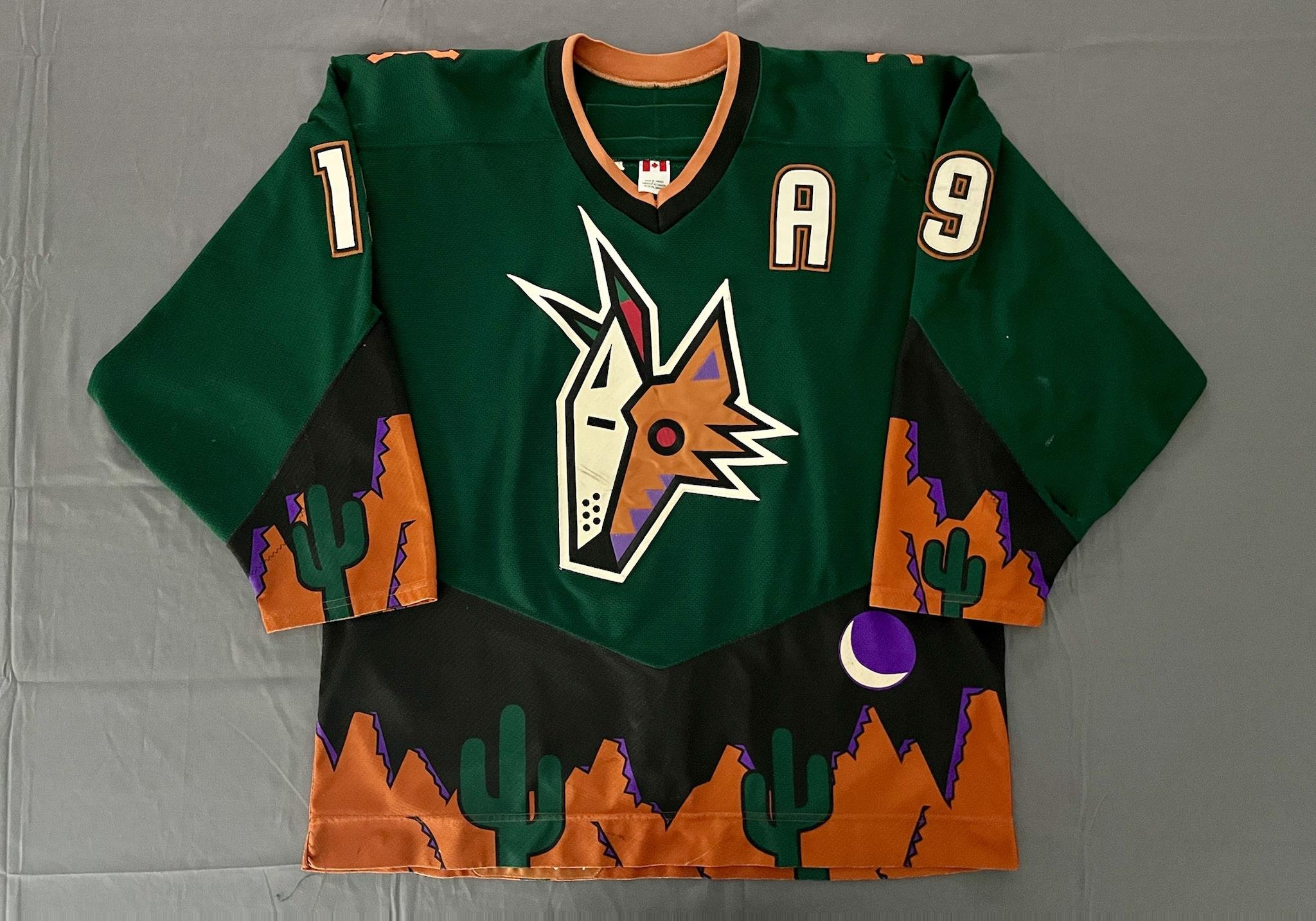 Shane Doan 1st Ever Worn Practice Jersey For The Phoenix Coyotes –  Autographed – Shop DITCH – DITCH Hockey LLC ®