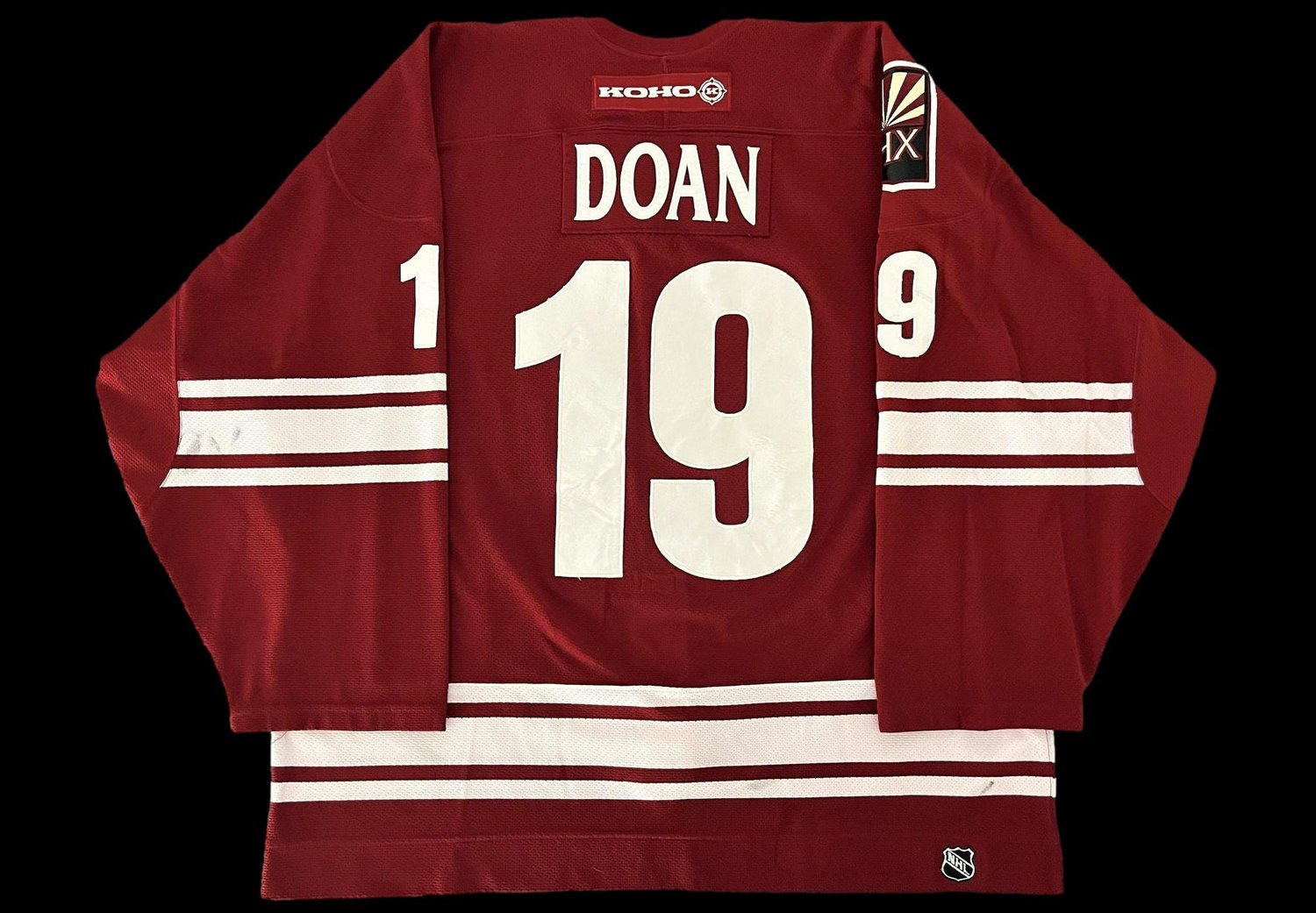 Shane Doan 2001-2002 Phoenix Coyotes Alternate Set 1 Game Worn Jersey —  Desert Hockey Threads