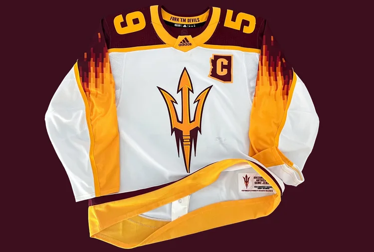 Tyler Gratton 2023-2024 Arizona State Sun Devils Hockey Digiflame