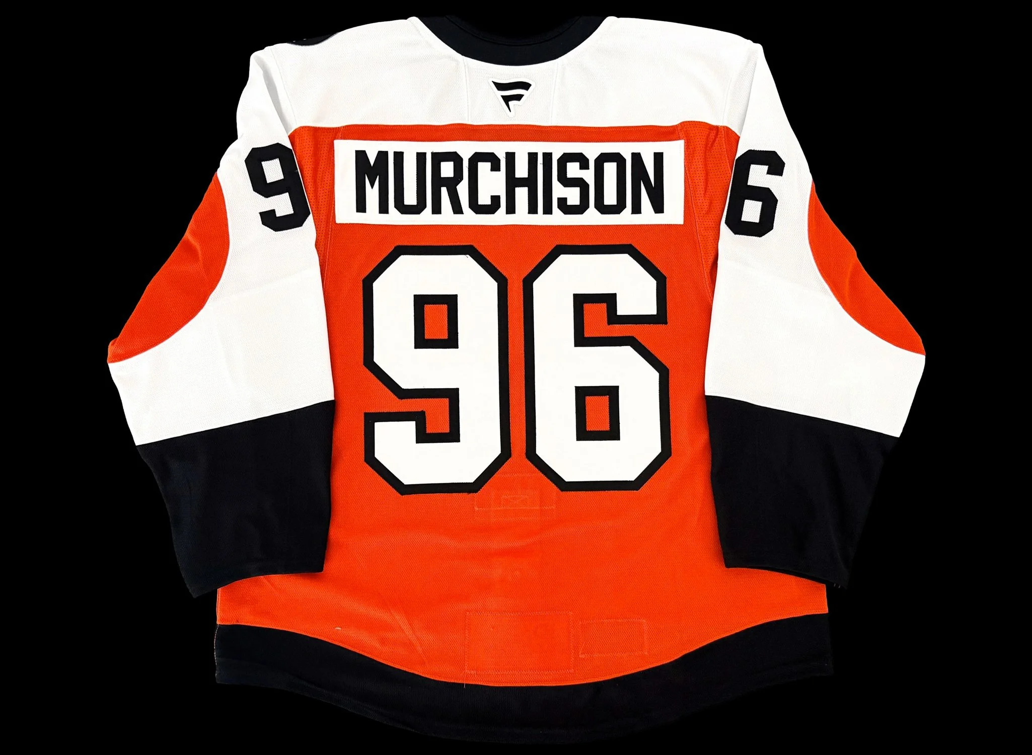Ty Murchison 2025-2026 Philadelphia Flyers Orange Set 1 Game Worn Jersey