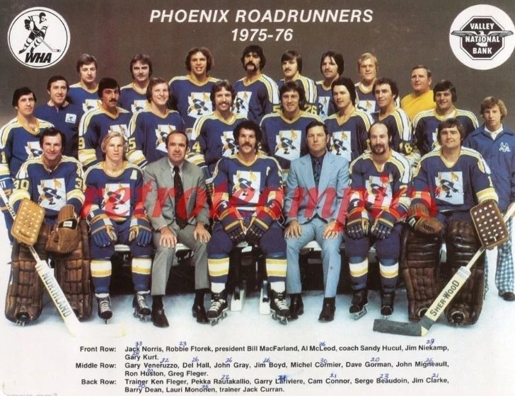 1975-76 Pittsburgh Penguins Home (White) Set 1 Game Worn Jerseys 