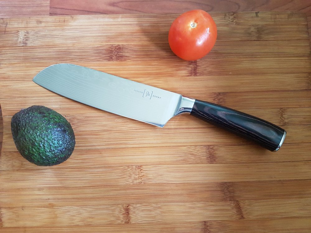  Large Santoku Vegetable Knife 