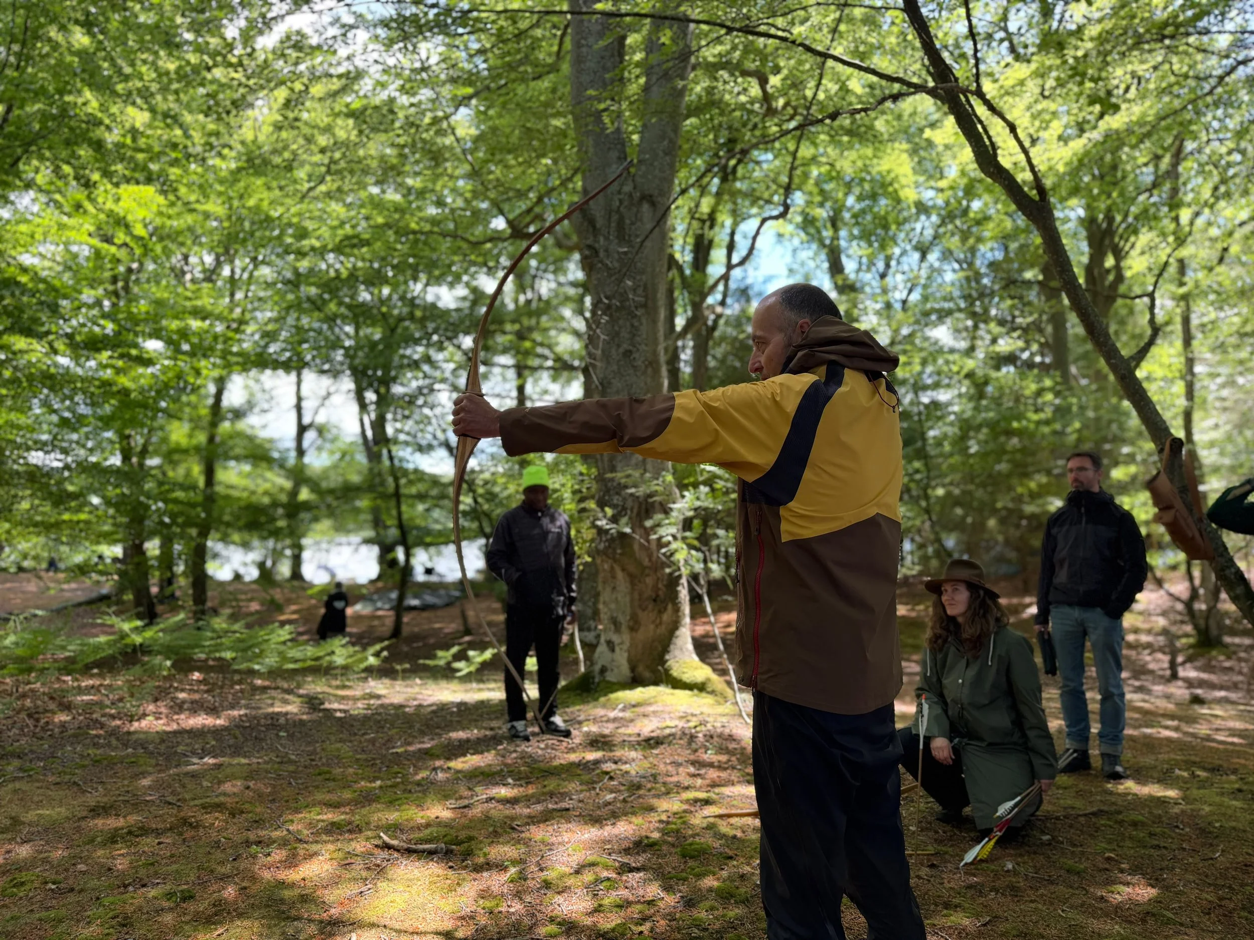 Practising for Peace autumn dojo - on Dojo Island  