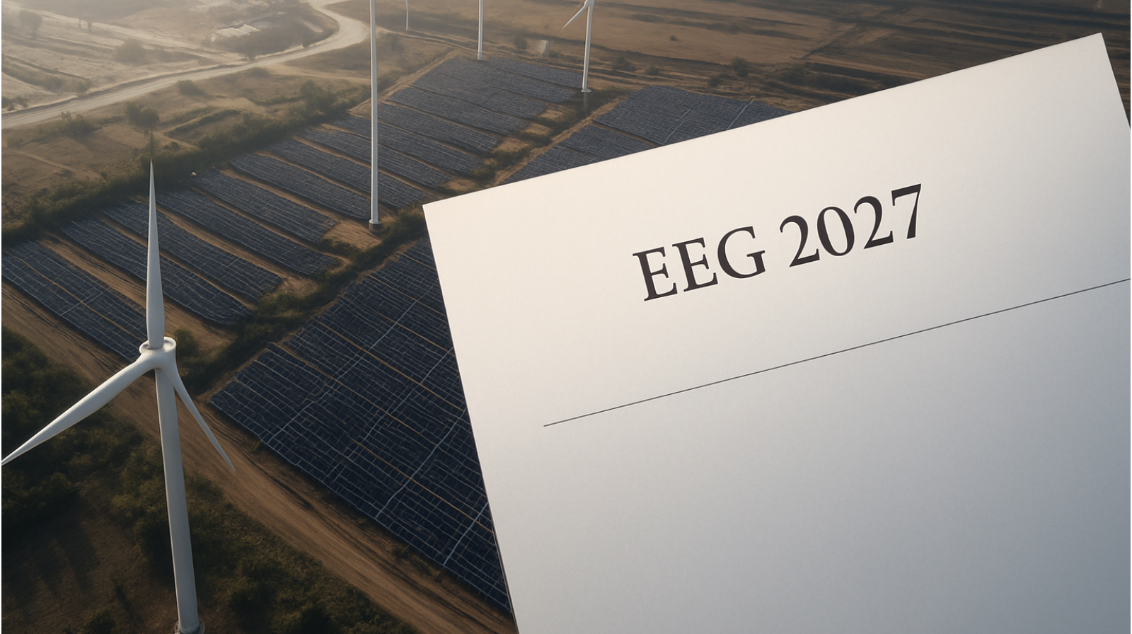 EEG 2027: Was der Arbeitsentwurf für Ihre Anlage bedeutet