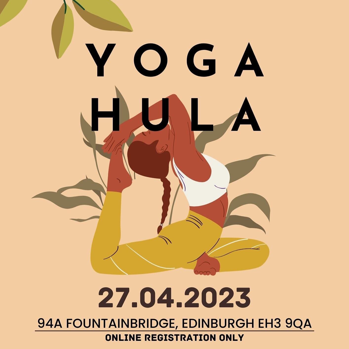 🧘&zwj;♀️🌿Hula lovers 🌿🧘&zwj;♀️
EVENT &amp; GIVEAWAY
Hula Foutainbridge will be hosting our first ever yoga class with the amazing teacher Nora on 27 April. It&rsquo;s a 45 min session and you can also enjoy our food goodie bag packed with delicio