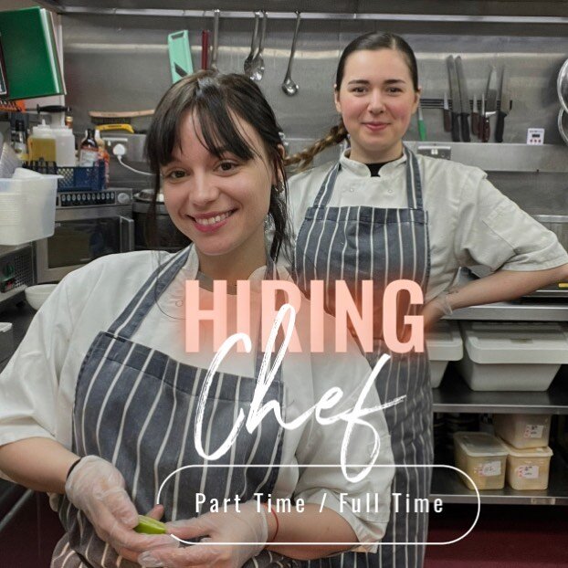 Hey amazing people pur lovely team is looking for a chef 
✨IMMEDIATE STRAT✨
🔸 ANY LEVEL OF ENGLISH 🔸
🏳️&zwj;🌈 MUST BE FRIENDS OF LGBTQ+ COMMUNITY 🏳️&zwj;🌈
👨&zwj;🍳 +1 year experience in 👨&zwj;🍳
🟢 PART TIME OR FULL TIME 🟢

Are you a detail 