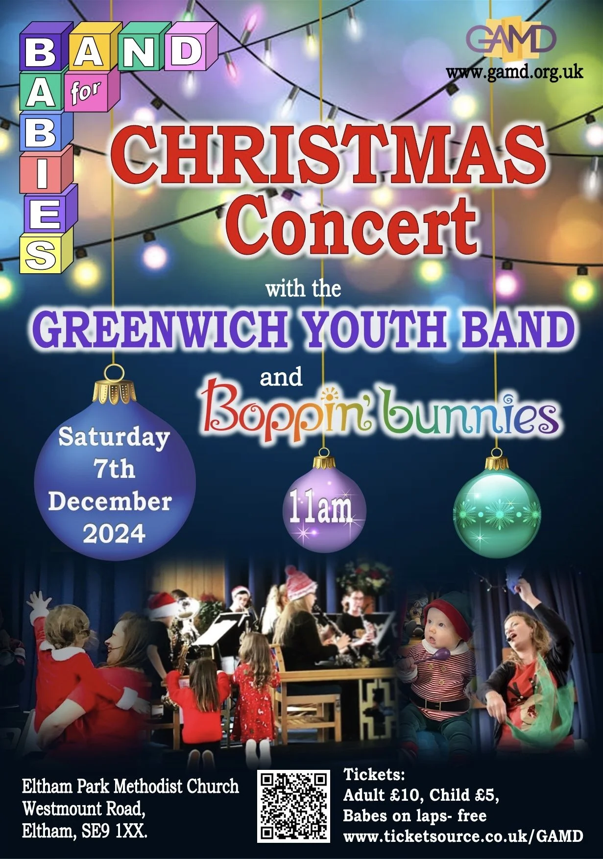 Band for Babies with Boppin' Bunnies - Christmas Concert