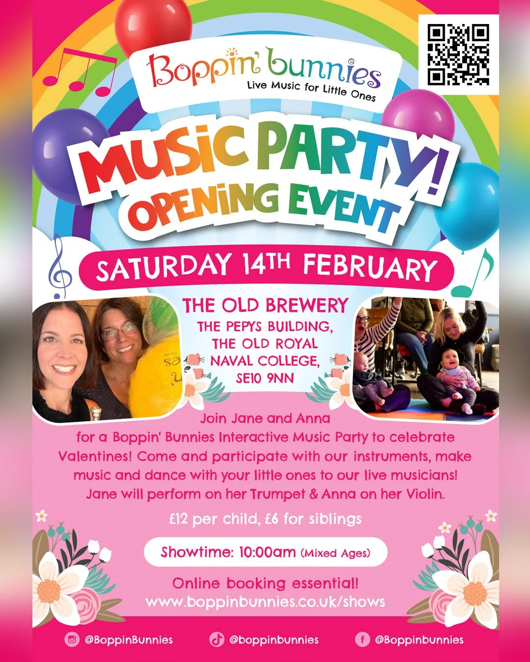 Music Party Opening Event in Greenwich - at The Old Brewery