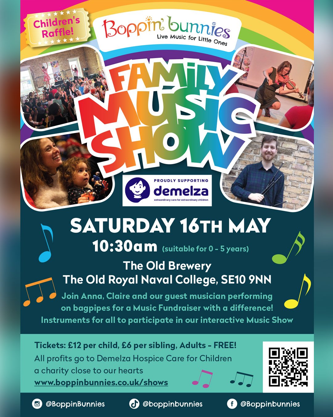 Boppin' Bunnies Demelza Fundraisier - Saturday 16th May