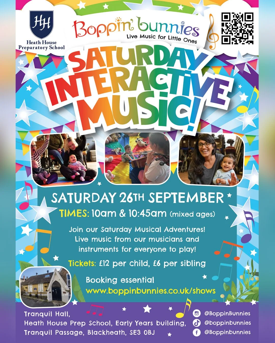Boppin' Bunnies Interactive Music - Blackheath - 26th September