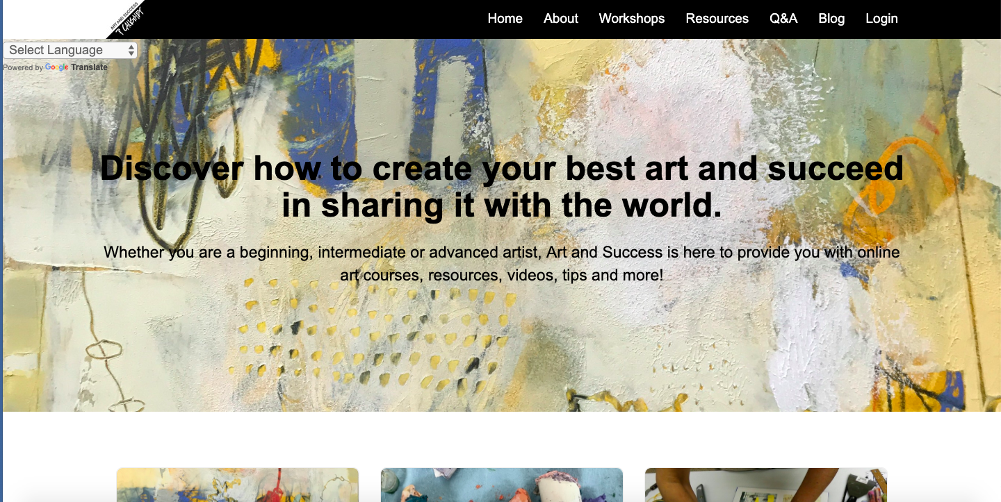 Pam Caughey • Art &amp; Success
