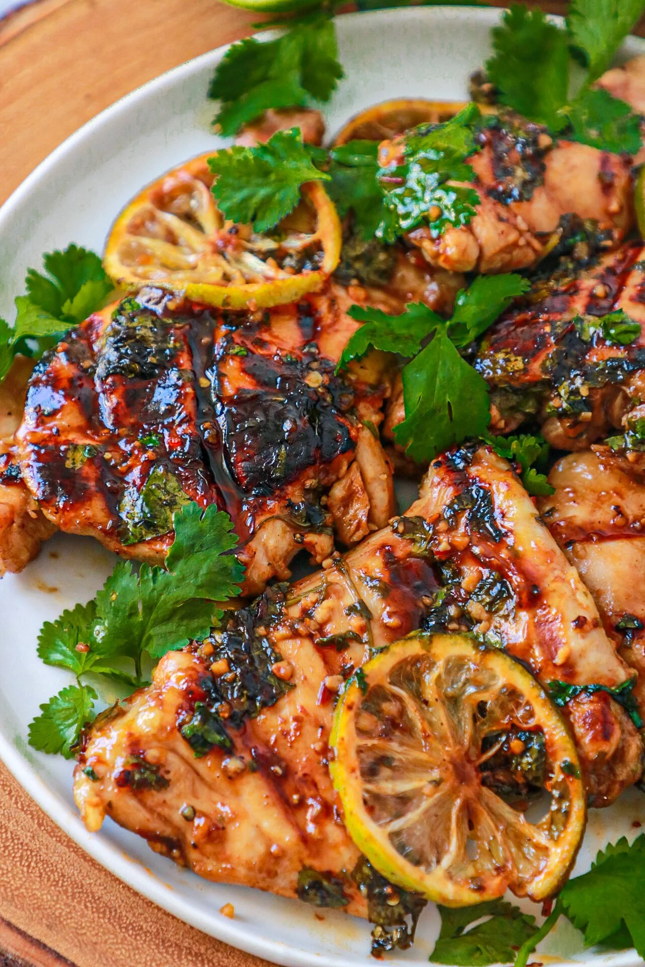 Grilled Honey-Lime Cilantro Chicken