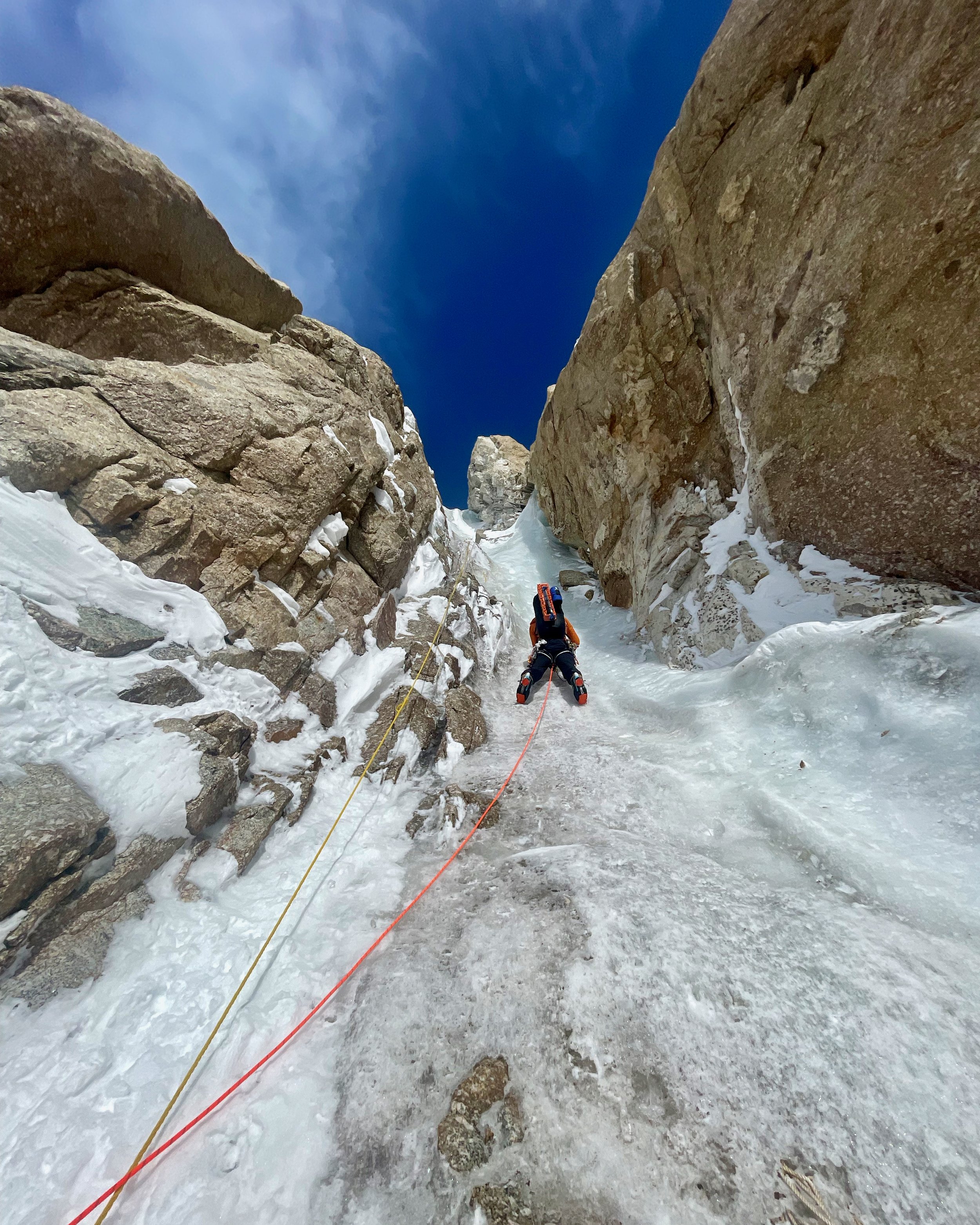 Austin leading the AI4 pitch in the Japanese Couloir