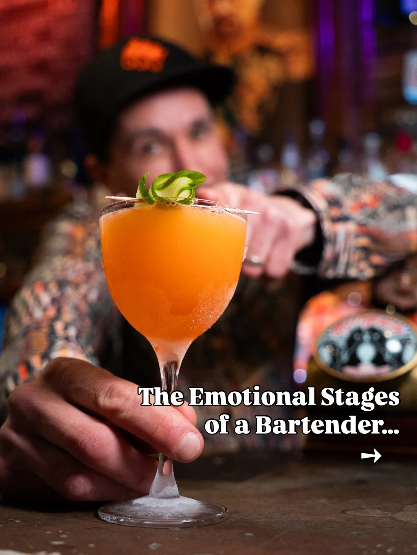 Bartending is really just controlled panic, every cocktail has an emotional journey... especially here at Tea Room. That&rsquo;s probably why they all taste so damn good.

Whether it&rsquo;s @atticserei or anyone else behind the bar, see what they re