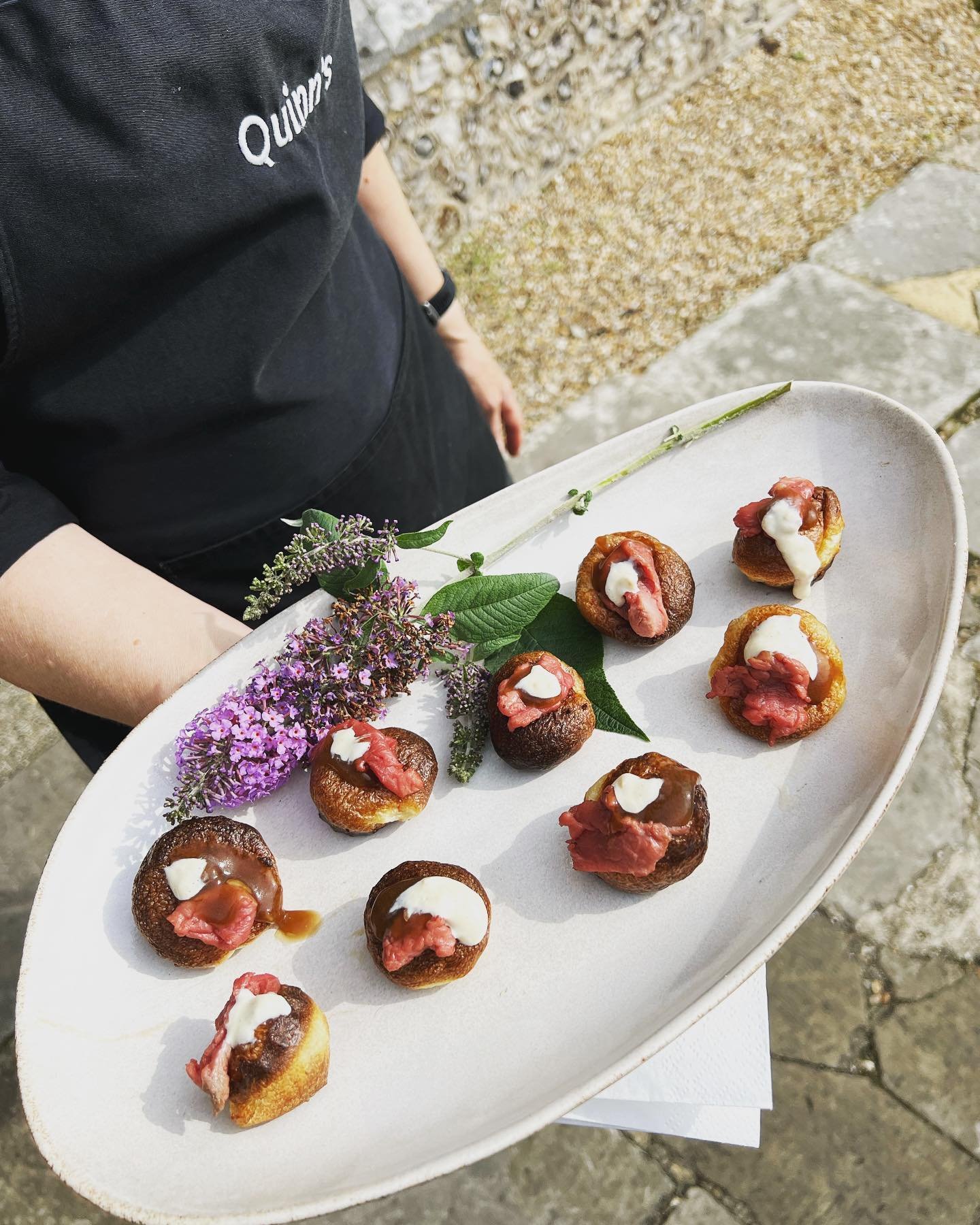 A selection of our canap&eacute;s served over the weekend at our events 😍