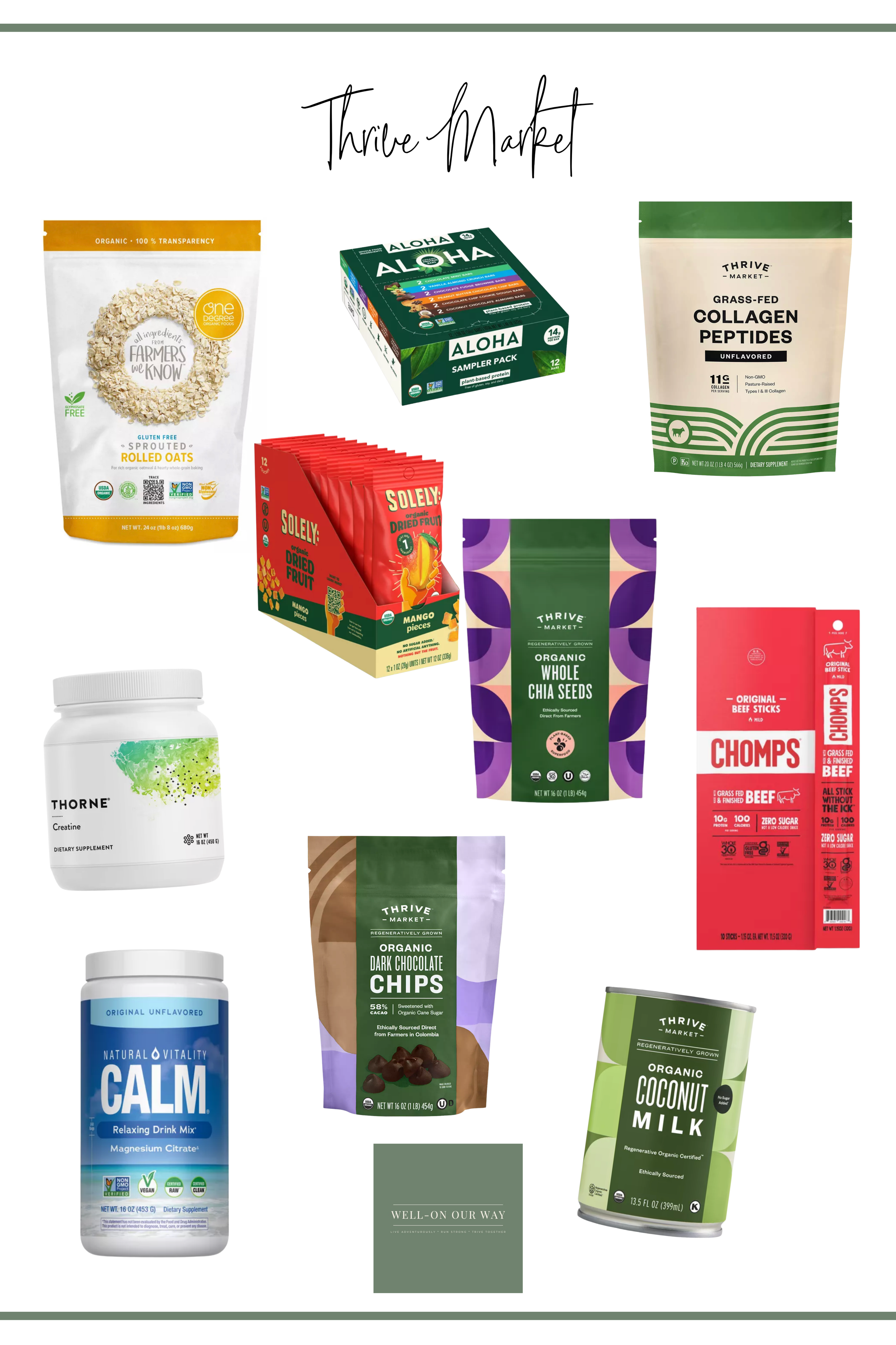 My Thrive Market Favorites