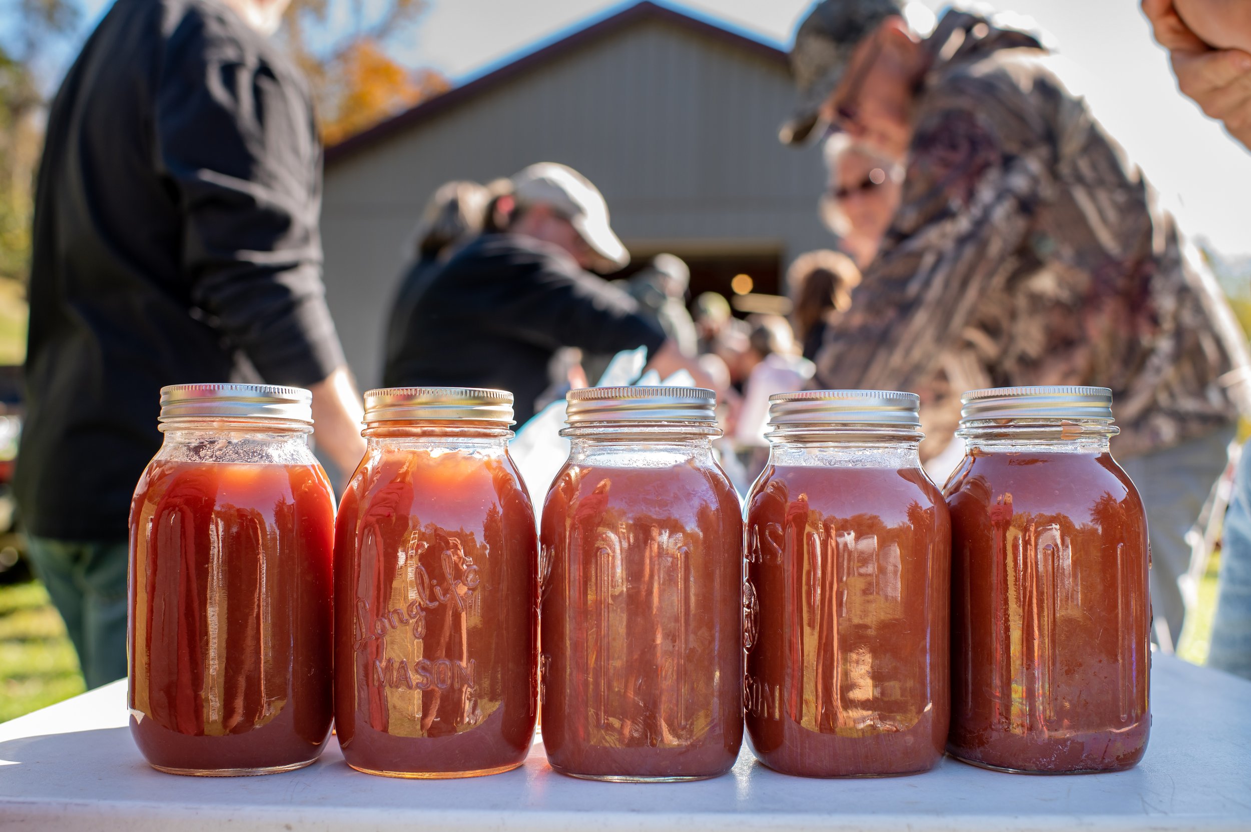 Apple Butter Jars