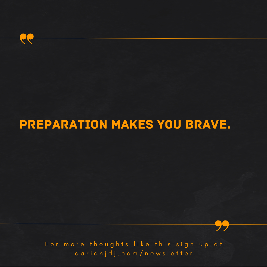 Mmmm... Self-care, ambition, practice and preparation. 